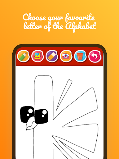 Alphabet Lore Coloring App
