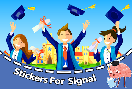 school Stickers for Signal-app