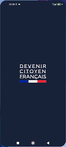 Android application Devenir Citoyen Français screenshort