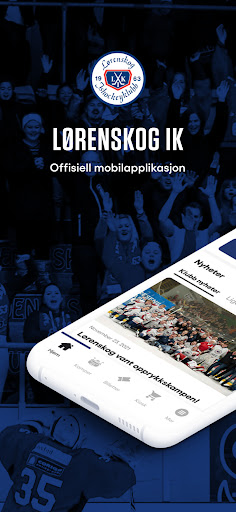 Android application Lørenskog Hockey screenshort
