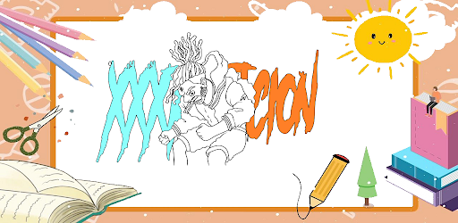 Android application XXXTentacion Coloring Book screenshort