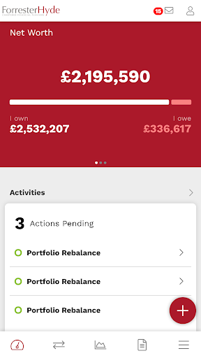 Android application The FH Portal screenshort