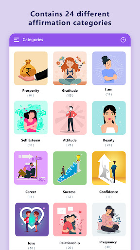 Positivity: Daily Affirmations Screen 3