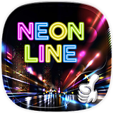 Neon line Theme icon