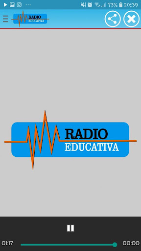 Android application Radio Educativa screenshort