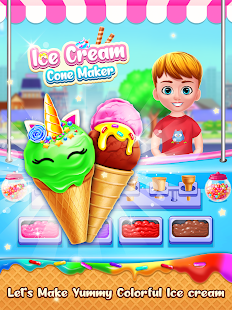 Ice Cream Cone - Cup Cake Game