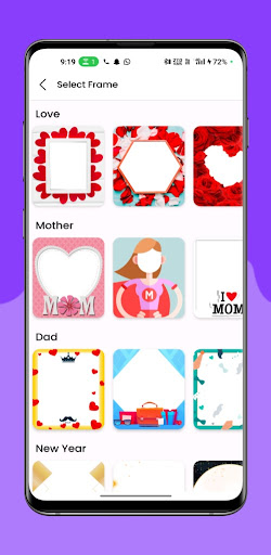 Pixel Frames Screen 2