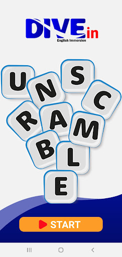 Dive in - Unscramble