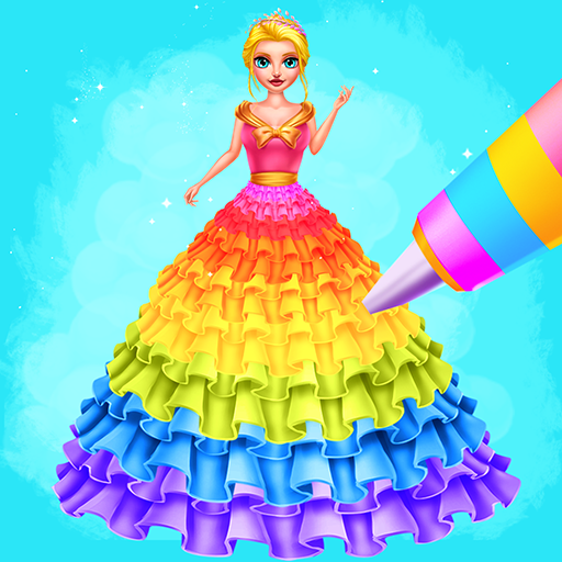 Princess Birthday Cake Party S logo