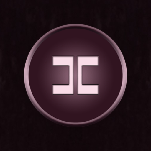 Maroon Lustre Icon Pack Logo