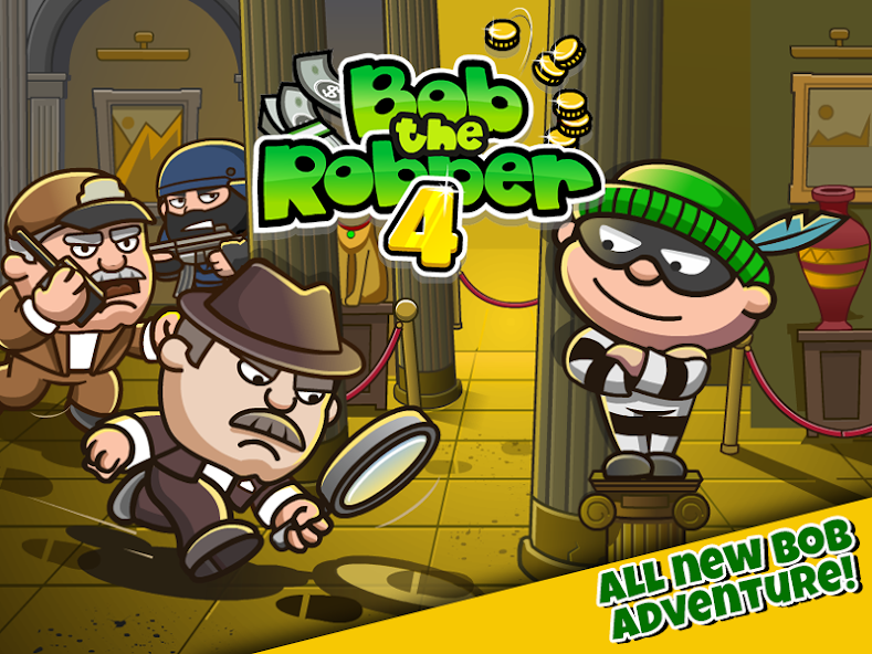 Bob The Robber 4 2.57.0 APK + Мод (Unlimited money) за Android