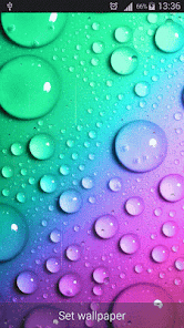 Captura 1 Fondos de Color de Lluvia android