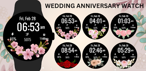 Wedding Anniversary Watch Face