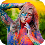 Cover Image of Download Holi Photo Frame: Photo Effect 2019 1.1 APK