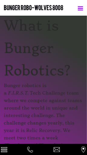 Bunger RoboWolves Screen 2
