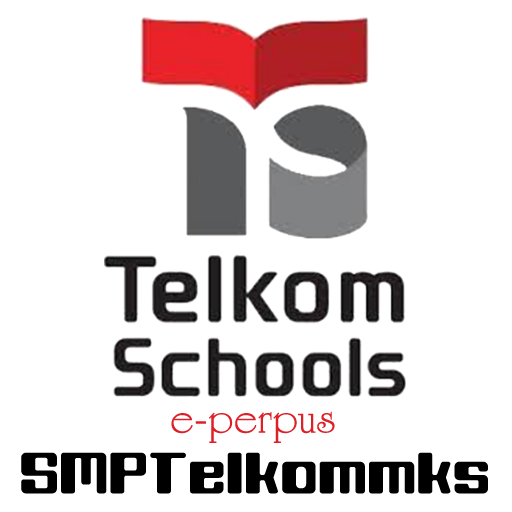 e-perpusSMPTelkommks logo