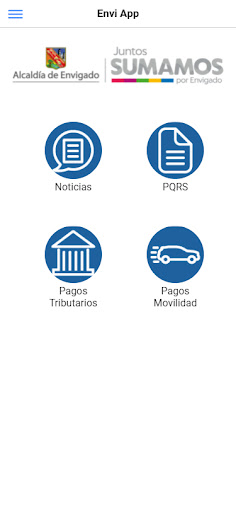Envigado App Screen 2