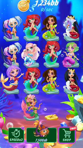 Fairy Merge! - Mermaid House - Puzzle - games
