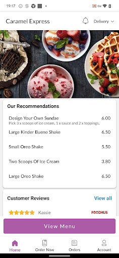 Caramel Express Screen 2