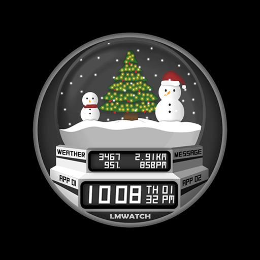 LMwatch christmas snowball icon
