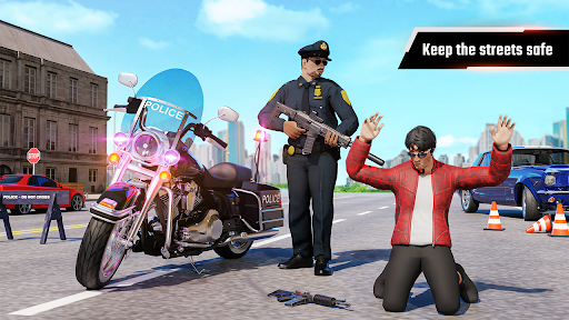 Android application Car Chase 3D: Police Car Game screenshort