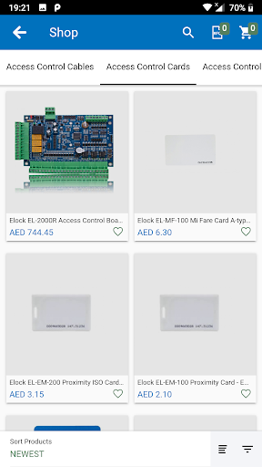 Security Supplies Screen 3