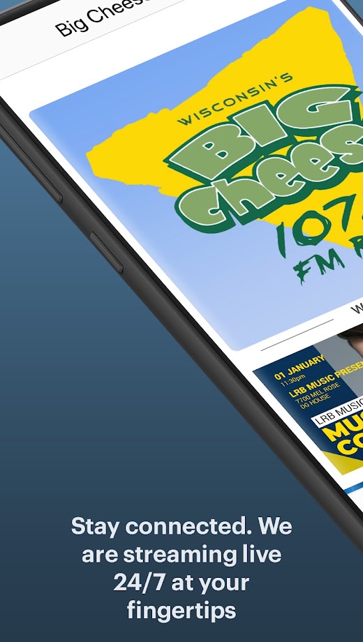 Android application Big Cheese 107-9 screenshot