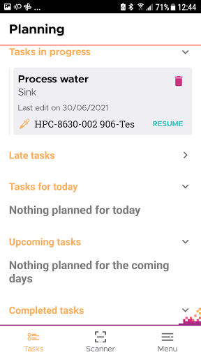 nomad Smart Microbiology Screen 3