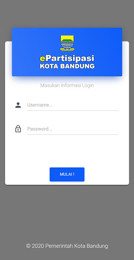 Android application ePartisipasi Kota Bandung screenshort