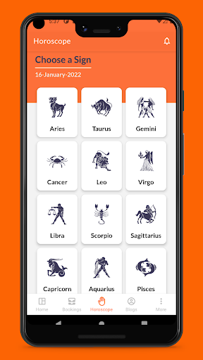 Sun Astro User Screen 3