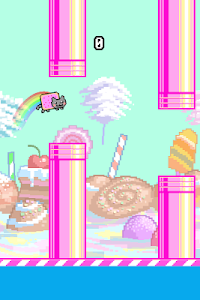 Flappy Nyan: flying cat wings Unknown