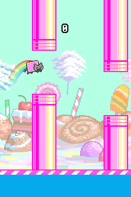 Flappy Nyan: flying cat wings - 1.14 - (Android)