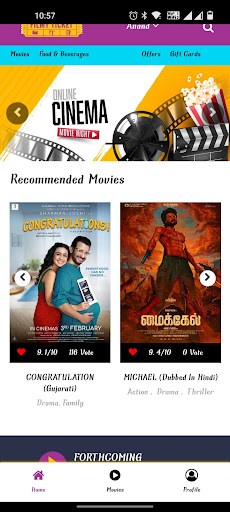 FilmyTicket - Movie Tickets Screen 3