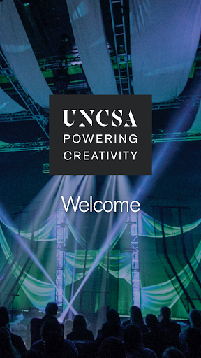 Android application UNCSA Powering Creativity screenshort