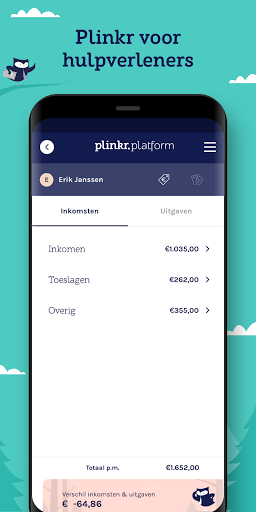 Plinkr voor hulpverleners Screen 2
