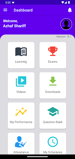 Android application Anees Defence Career Institute screenshort