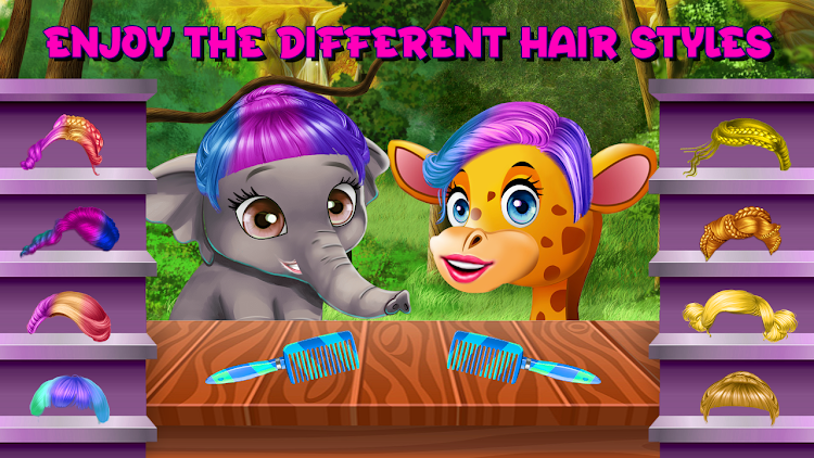 Animals Hair styles Girls Game - 1.3 - (Android)