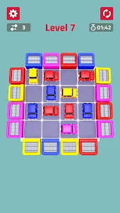Color Car Slide: Puzzle Games