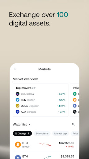 Screenshot of Nexo: Crypto Wealth Platform