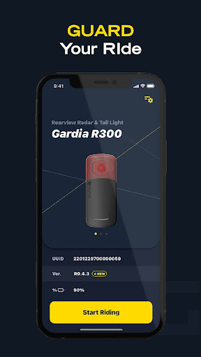 Android application Bryton Gardia screenshort