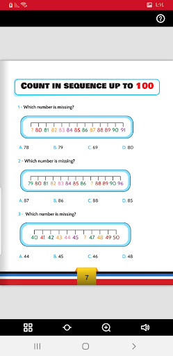 Antigua Grade 1 Maths Vol 1 Screen 3