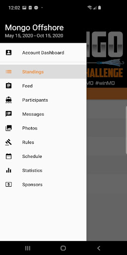 Mongo Offshore Challenge Screen 2