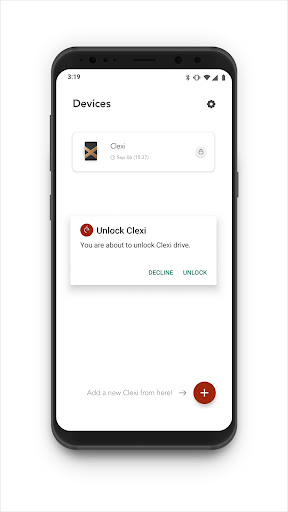 Android application Clexi screenshort