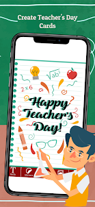 Teachers day card maker