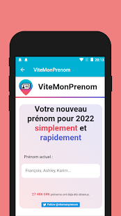 ViteMonPrenom - vite mon pru00e9nom 1.1 APK screenshots 4