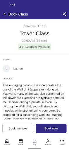 Power Pilates NYC Screen 3
