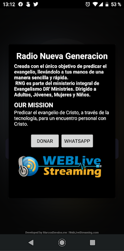 Radio Nueva Generación Screen 3