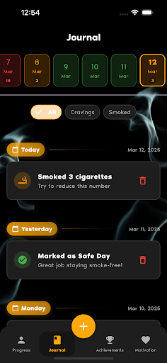 Quit Forever Quit Smoking Log