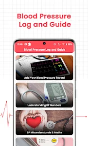 Blood Pressure Log and Guide