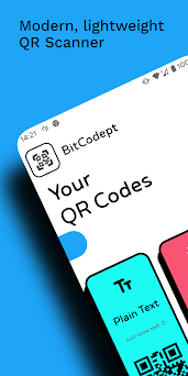 BitCodept - QR Code Scanner preview screenshot
